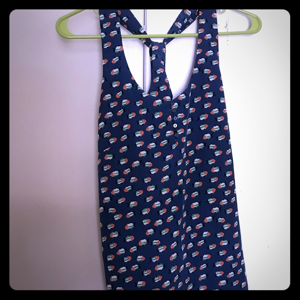 Joy Joy top xs with fish print